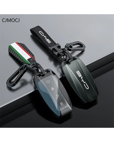 Funda para llave de coche de aleación de Zinc, soporte para llave, heb