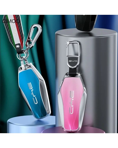Funda para llave de coche de aleación de Zinc, soporte para llave, heb