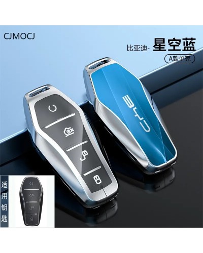 Funda para llave de coche de aleación de Zinc, soporte para llave, heb