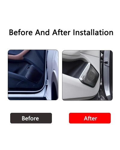 Para BYD Dm-i Ev 2023-2024 cubierta de bocina de puerta de coche pegat