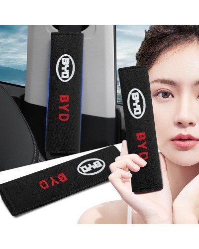 2 uds funda para cinturón de seguridad estilo de coche Protector de ho