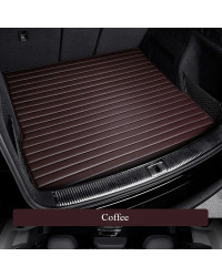 Alfombrillas de maletero de coche de estilo personalizado a rayas para Audi A3 Sedan 2021-2022 Audi A4 B8 B9 2017-2022, accesori