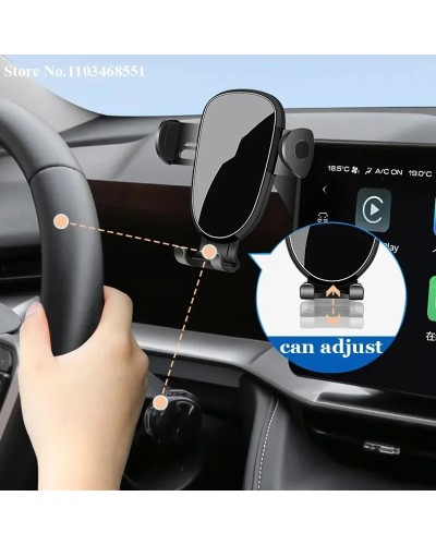 Para BYD Song Plus Pro DM EV 2022 2023 2024 2025 soporte de teléfono p