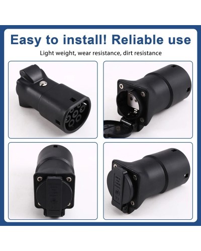 Vehículo descargador V2L para cargar para adaptador de descargador de 