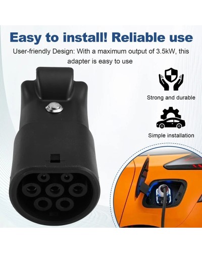 Vehículo descargador V2L para cargar para adaptador de descargador de 