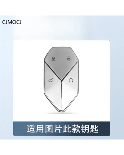 Funda para llave de coche de aleación de Zinc, soporte para llave, heb
