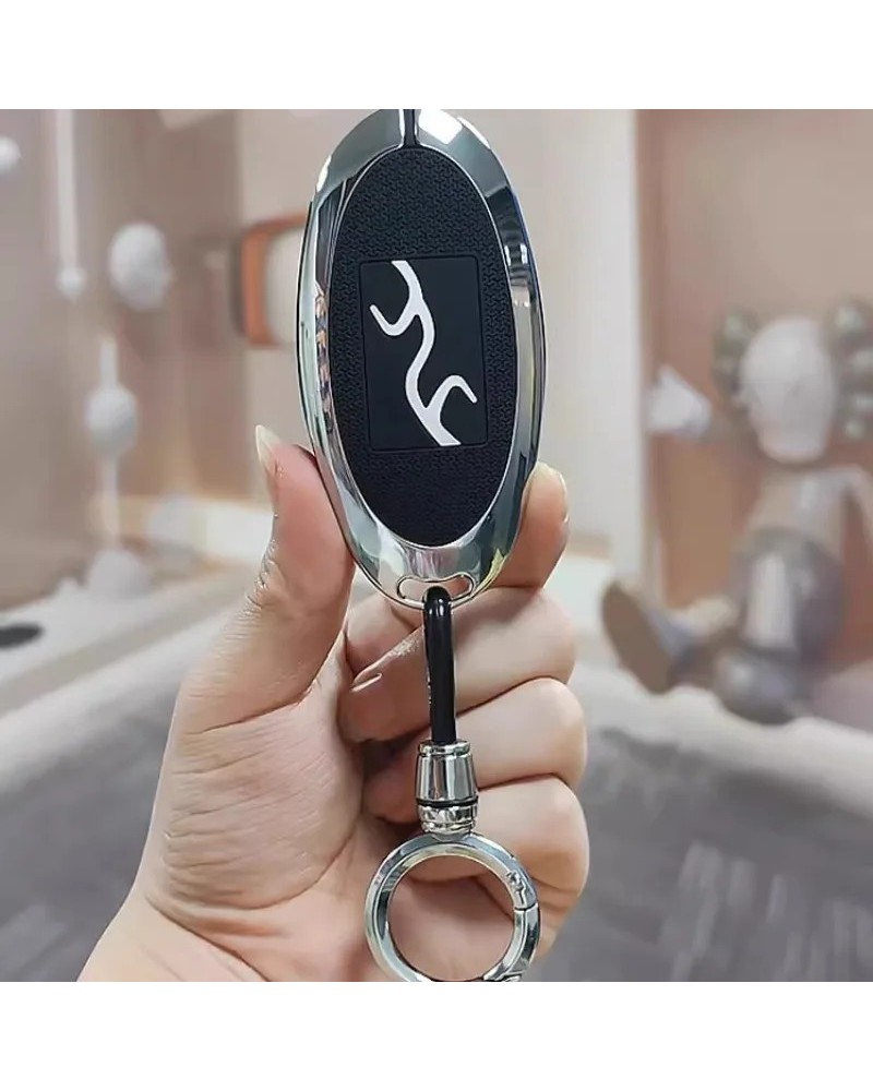 Funda de llave de aleación de Zinc para BYD Yangwang U8 U9 U7 cubierta