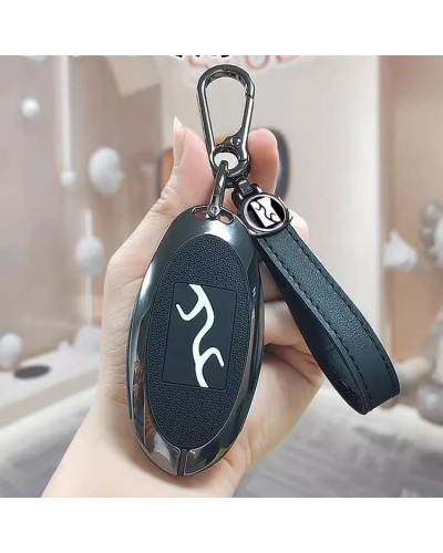 Funda de llave de aleación de Zinc para BYD Yangwang U8 U9 U7 cubierta