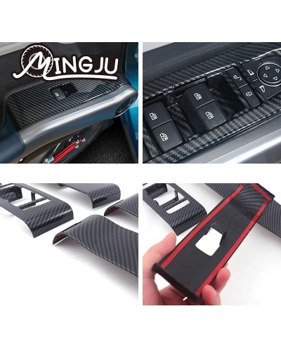 Para BYD Atto 3 Yuan Plus 2022 2023 coche Color caoba decoración Inter