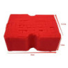 1PCS Large Cross Cut Durable Soft Foam Grid Sponge Rinseless Non Scratch Car Wash Tools Absorbent Easy Grip Car Cleaning