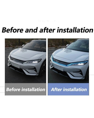 Accesorios de decoración exterior de coche, película que cambia de col