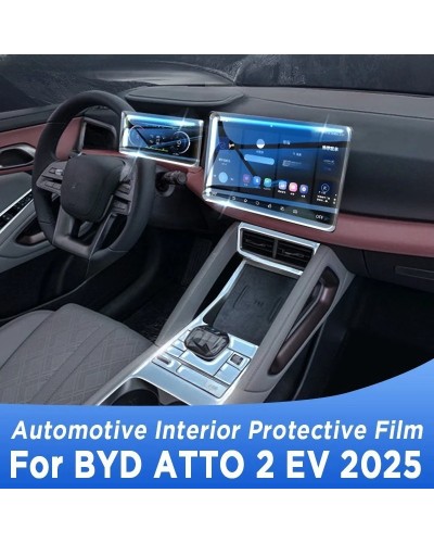 Para BYD ATTO 2 EV 2025 Panel de caja de cambios pantalla de navegació