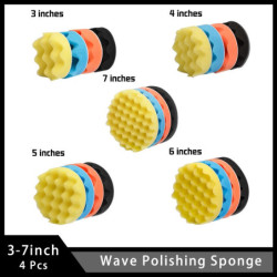 4 Pcs 3/4/5/6/7 Inch...