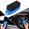 1Piece Car Tires Waxing Polishing Cleaning Wipe Washing Tire Tyre Wheel Rim Trim Contour Detailing Dressing Shine Pad Sponge