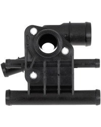 Cubierta de termostato automotriz, manguera de refrigerante, brida para Volkswagen, Audi, Skoda, Seat, 06F121132H