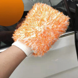 Car Maximum Mitt High Density Auto Wash Cloth Ultra Super Absorbancy Car Sponge Plush Glove Microfiber Cleaning Towel