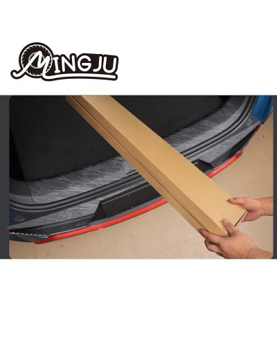 Para BYD Atto 3 Yuan Plus 2022 2023 placa protectora trasera de coche 