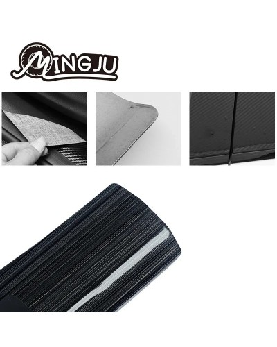 Para BYD Atto 3 Yuan Plus 2022 2023 placa protectora trasera de coche 