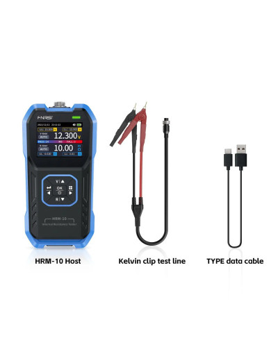 FNIRSI HRM-10 Battery Voltage Internal Resistance Tester 18650 High-pr