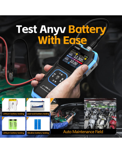 FNIRSI HRM-10 Battery Voltage Internal Resistance Tester 18650 High-pr