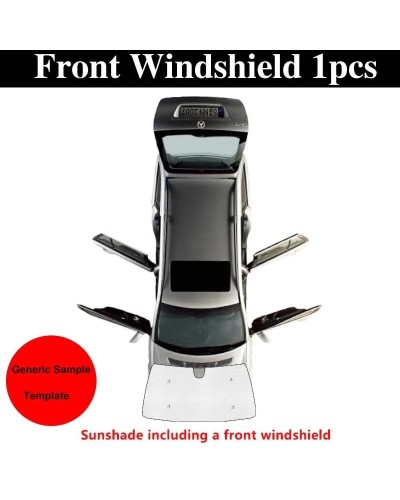 Visera Anti-UV para ventana de coche, Parasol de protección solar, acc