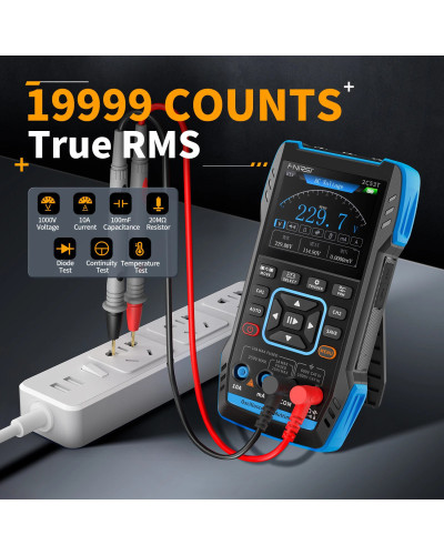 FNIRSI 2C53T 2C23T Upgrade 3in1 Oscilloscope Multimeter Signal Generat