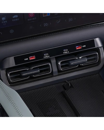 Consola central Hub de expansión de carga rápida con puertos USB - Car