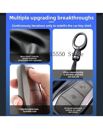 Para BYD Tang L 2025-2026 funda para llave de coche nueva cubierta car