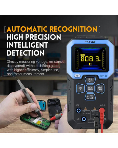 FNIRSI DMT-99 Digital Multimeter 9999 Counts Smart Professional Tester