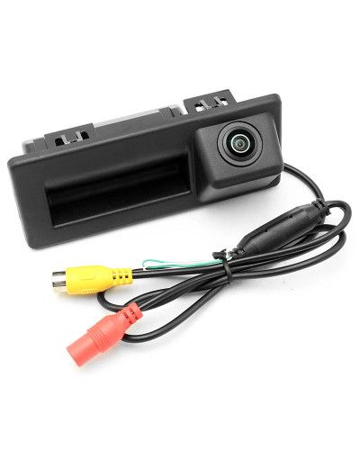 Cámara de visión trasera para coche, dispositivo CCD de 1080P con visión nocturna, impermeable, gran angular, para VW Golf Polo 