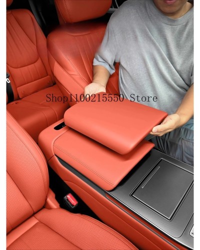 Cubierta protectora para reposabrazos de coche, accesorios interiores 