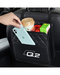 Caja de almacenamiento para asiento trasero de coche, organizador Protector, bolsa de almacenamiento colgante, soporte de bolso 