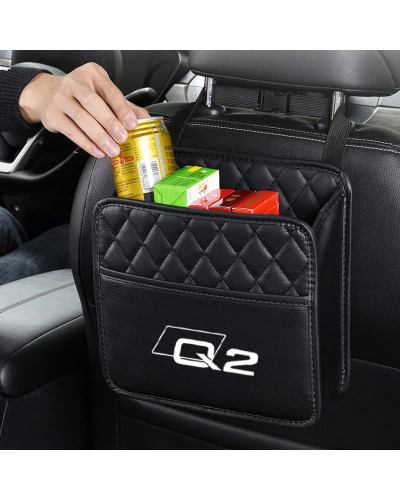 Caja de almacenamiento para asiento trasero de coche, organizador Protector, bolsa de almacenamiento colgante, soporte de bolso 