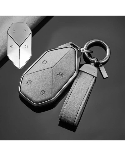 BYD Leopard 5 aleación de zinc + gamuza funda para llave remota de coc