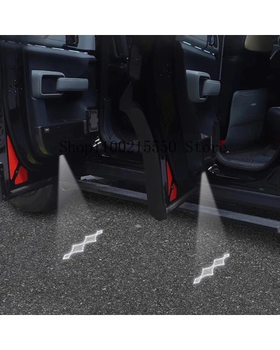 Accesorios para BYD Leopard 5 2023-2025 coche HD sin decoloración LED 