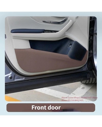 Alfombrilla antipatadas de cuero para BYD Song Plus EV Dmi 2021 2022, 