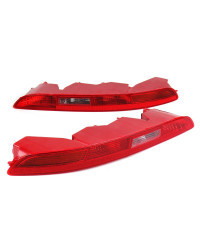 Luz trasera de parachoques rojo para coche, lámpara de marcha atrás con bombillas para Audi Q3 2011-2015 2016-2018 8U0945095B 8U