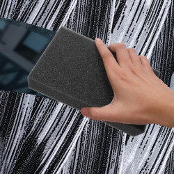 Large Black Car Wash Sponge Wipe Car Polishing Waxing Cleaning Sponge Block Super Absorbent Car Wash Tools for Kitchen Cleaning