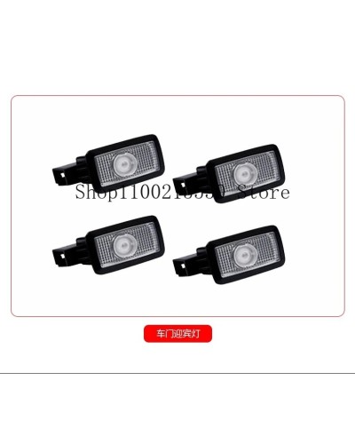 Luz LED de bienvenida para puerta de coche HD sin decoloración, acceso