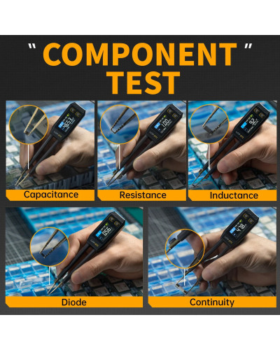 FNIRSI LCR-ST1 Mini Smart Tweezer LCR SMD ESR Tester Resistance Capaci