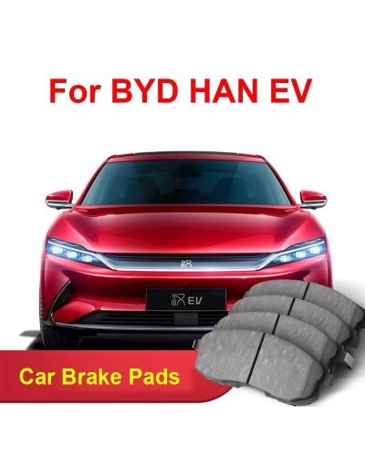 Para BYD HAN EV 2021-2025 accesorios pastillas de freno de coche bloqu