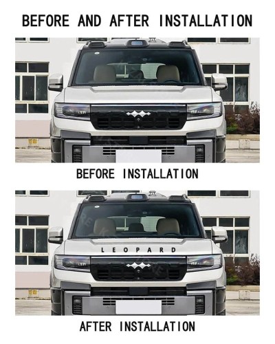 Para BYD Leopard 8 Leopard 5 2024 2025 accesorios de decoración exteri