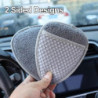 1-4pcs Soft Car Washing Gloves Cleaning Brush Double Side Microfiber Car Wash Mitt Sponge Multifunction Waxing Cleaning Tools