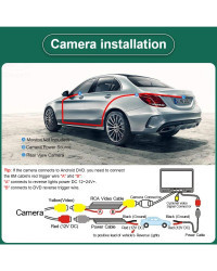 GreenYi-cámara de visión trasera para coche, 170 grados, 1920x1080P, HD, AHD, para Audi Q2, Q5, A5, VW, Skoda, Kodiaq, Cayenne 2