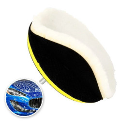 3/4/5/6/7 inch wool polishing pad 3 Pcs/lot Car Waxing Sponge Disk Wool Wheel Auto Paint Care Polisher Discs Car Cleaning Tools