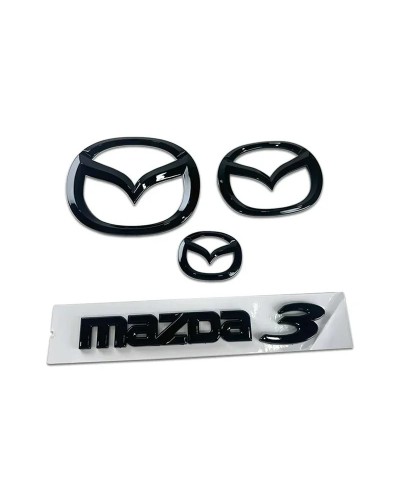 Emblema delantero de plástico para coche, insignia para maletero, pega
