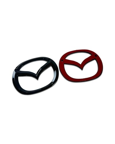 Emblema delantero de plástico para coche, insignia para maletero, pega