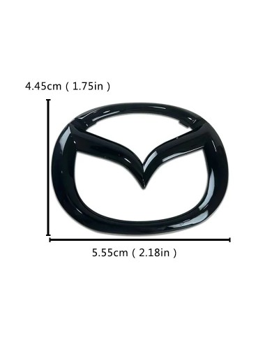 Emblema delantero de plástico para coche, insignia para maletero, pega