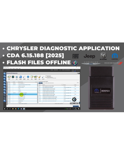 🇲🇽🇪🇸 Kit Software Profesional Chrysler 2020 Incluye 2 Interfaces + 300GB de Calibraciones