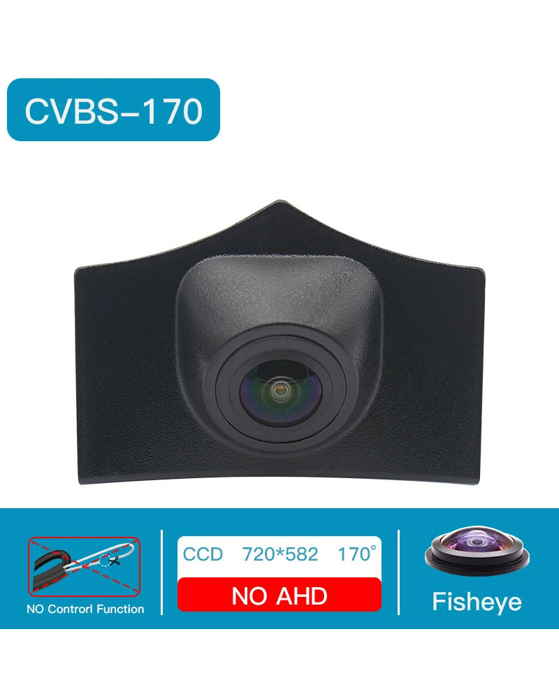 HaiSunny-Cámara de rejilla de visión frontal para coche, videocámara de 170 ° HD AHD 1080P para Audi Q5 2013 2015 2016 2017 CCD 